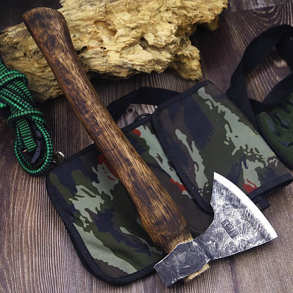 High-Carbon Steel Hatchet