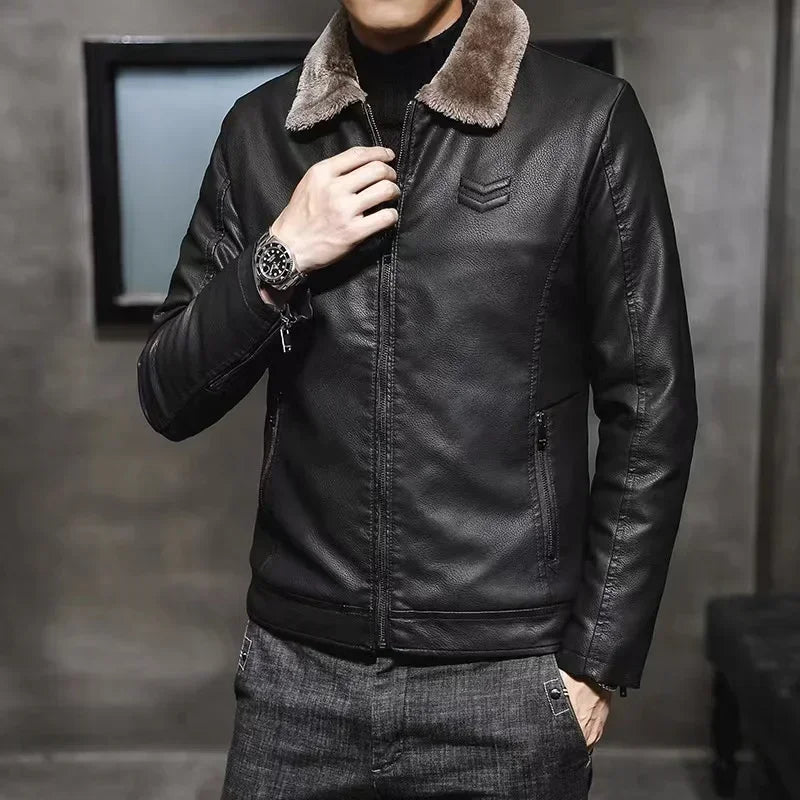 Authentic Sheepskin Leather Jacket