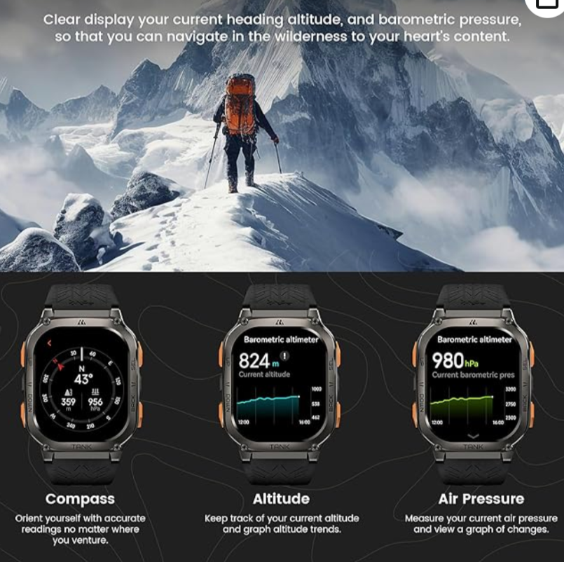 M3 Ultra GPS Smartwatch