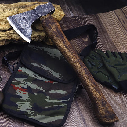 High-Carbon Steel Hatchet