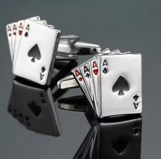 4 Aces Cufflinks